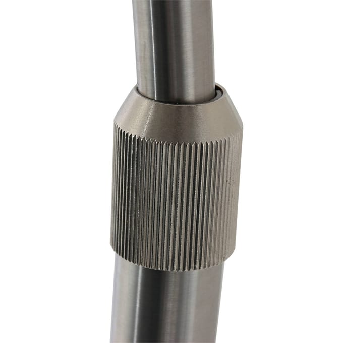 Steinhauer Boogstaande vloerlamp Sparkled Light zilver/modderkleurig, hoogte 240 cm