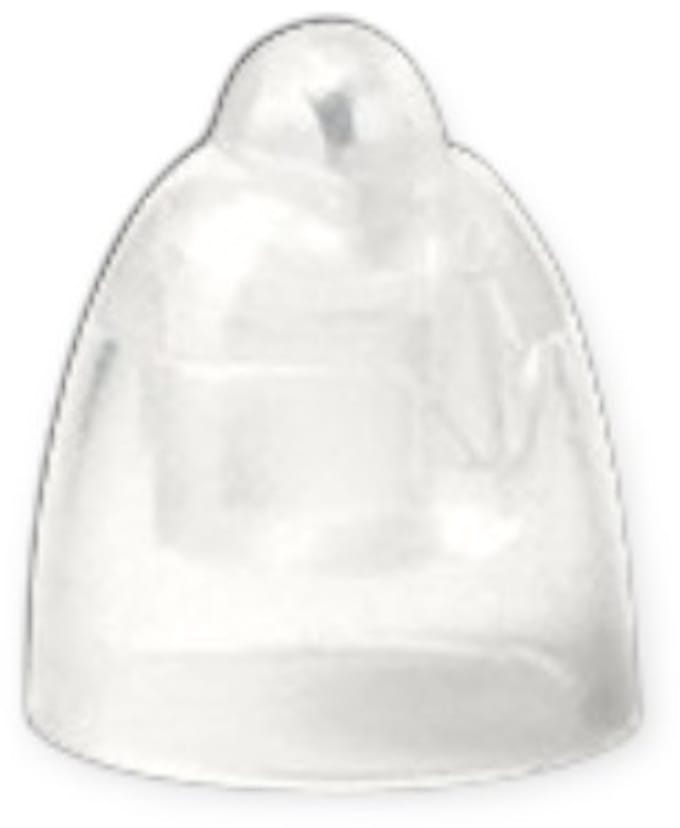 Horend Goed Bass dome - 6 mm Dubbele venting - Geschikt voor Oticon en Bernafon
