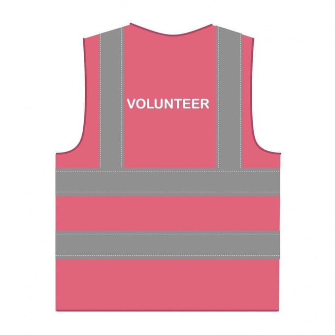 Volunteer hesje RWS roze