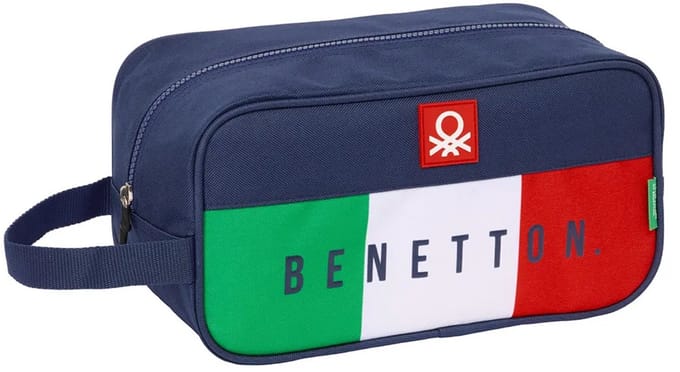 Safta Benetton Flag Schoenenzak Veelkleurig