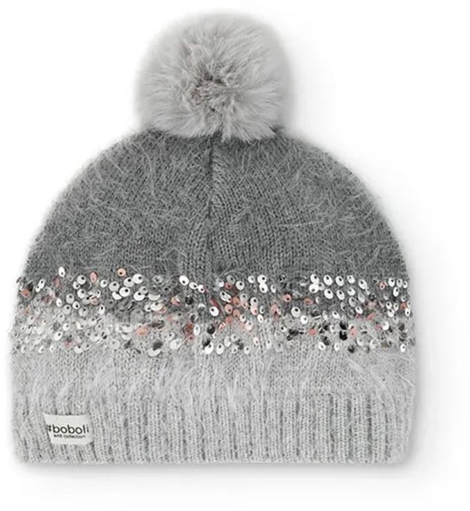 Boboli Knitwear Muts Grijs 54 cm Kinderen