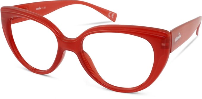 Leesbril Croon Butterfly-Multifocaal-Rood-+1.00
