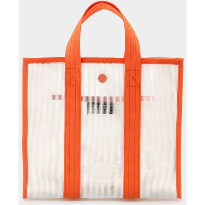 Kleine Boodschappentas Louise - A.P.C. - Pvc - Oranje