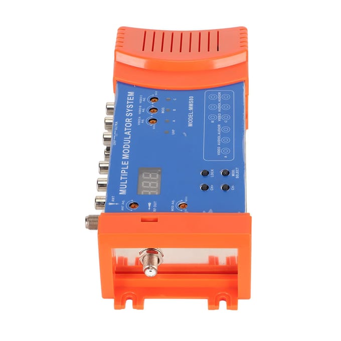 Modulateur Domestique Support Multi-Canaux PAL NTSC Système de Modulateurs Multiples pour Boîtier TV Source AV US Plug
