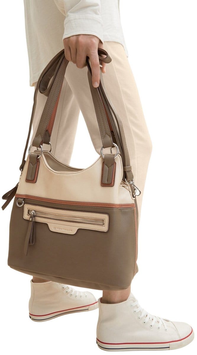 Tom Tailor TTJULE L Shopper met kleurblokjes