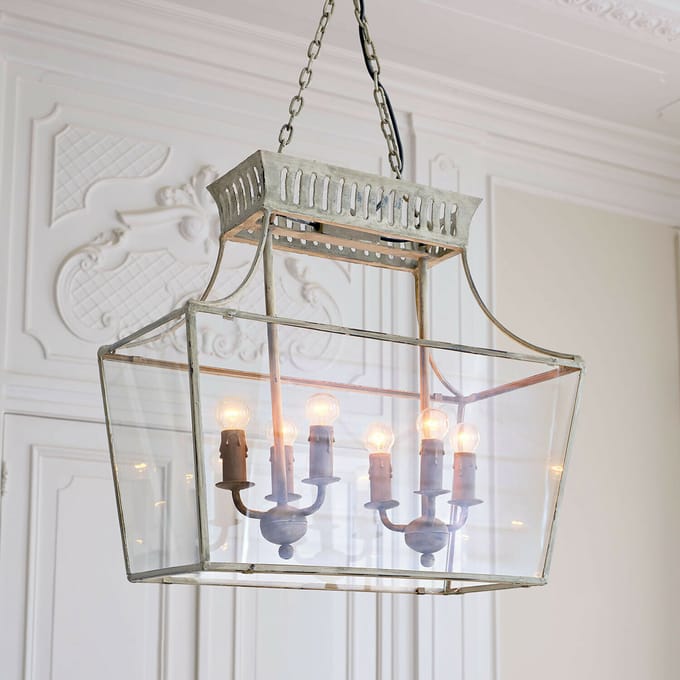 LOBERON Hanglamp Sillas antiekcrème