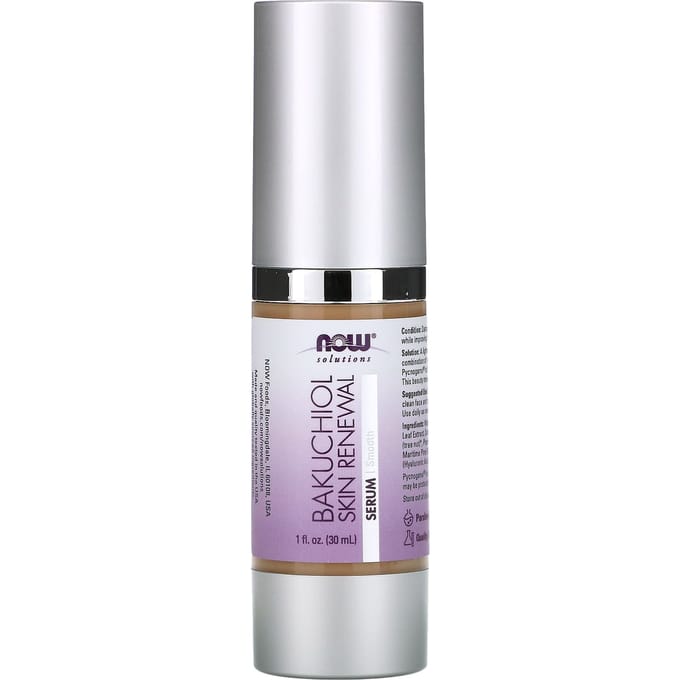 Solutions, Bakuchiol Skin Renewal Serum, 1 fl oz (30 ml)