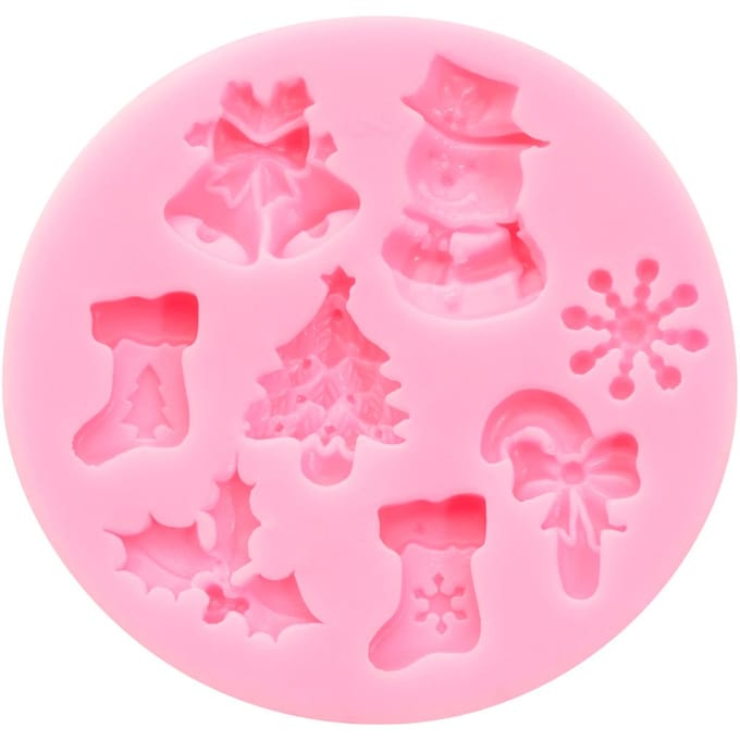 VBS Siliconen gietvorm "Christmas Mix"