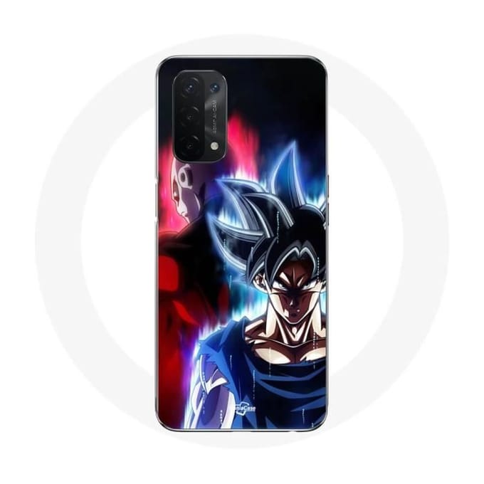 Oppo A54 5G hoesje Dragon ball z super front zwart