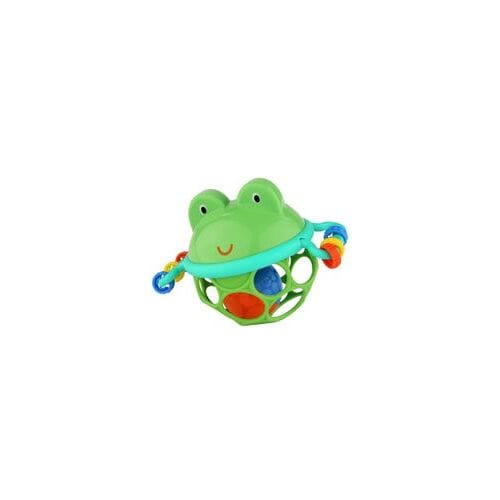 Bright Starts Oball aangrijpbal Jingle & Shake frog Green unisex