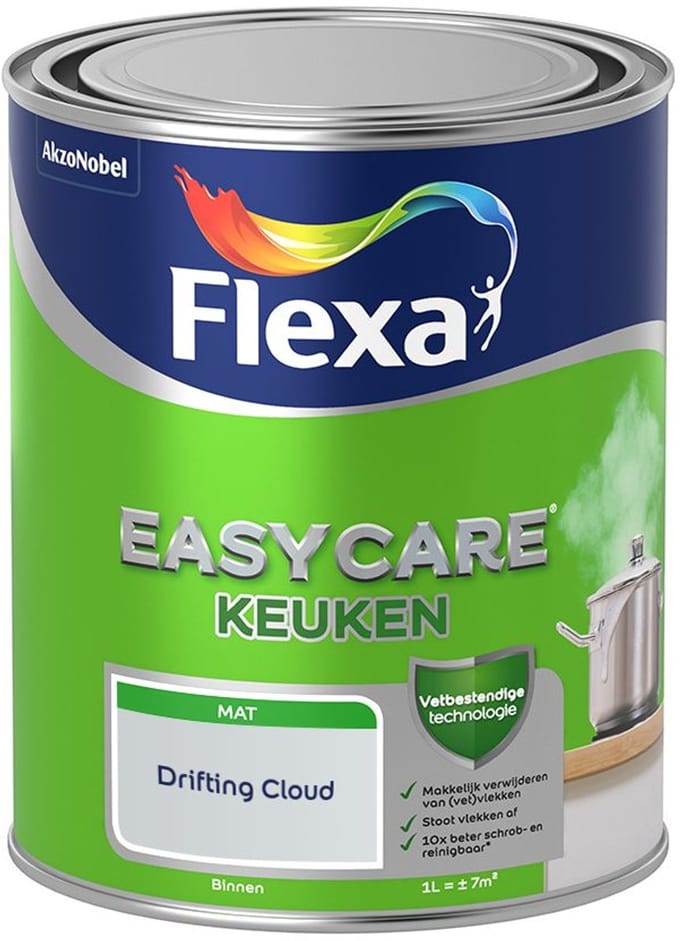 Flexa - Easycare Keuken - Drifting Cloud - Mengverf - 1 L