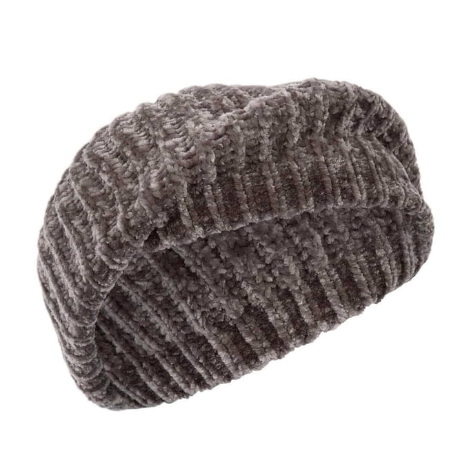 Trespass Artois Logo Chenille muts (Grijs)