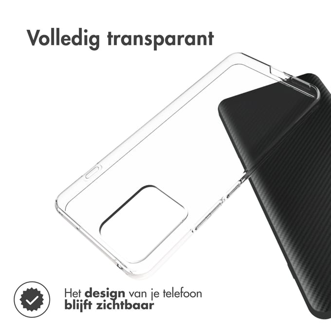 Accezz Hoesje - Geschikt voor Motorola ThinkPhone - Clear Backcover - Transparant