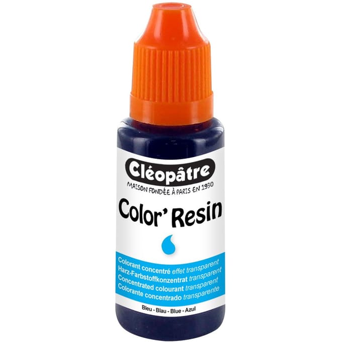 COLOR'RESIN, transparante harsverf - Blauw