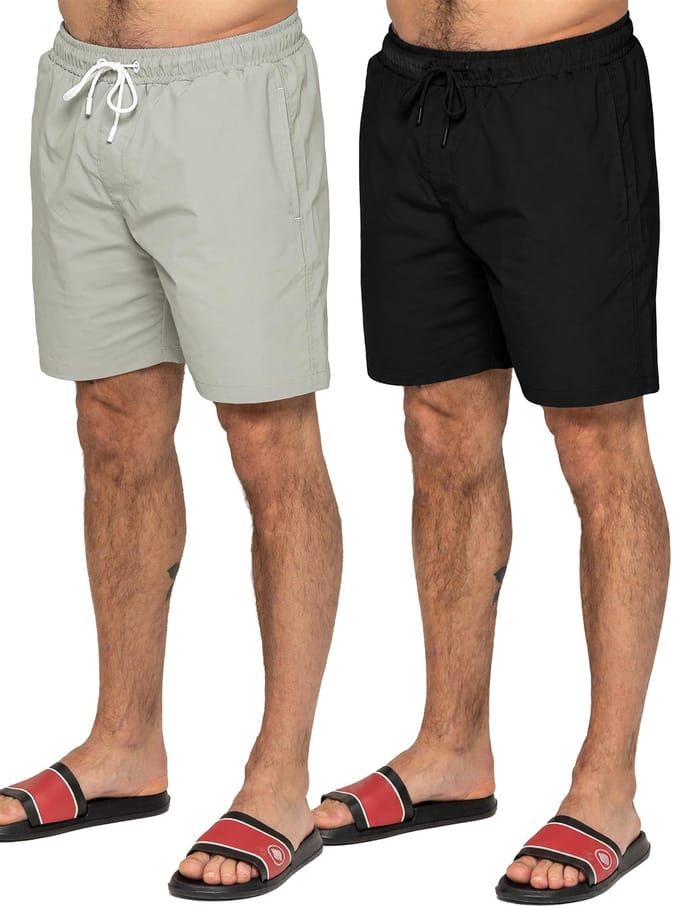Kruze | 2-Pack Heren Badshorts