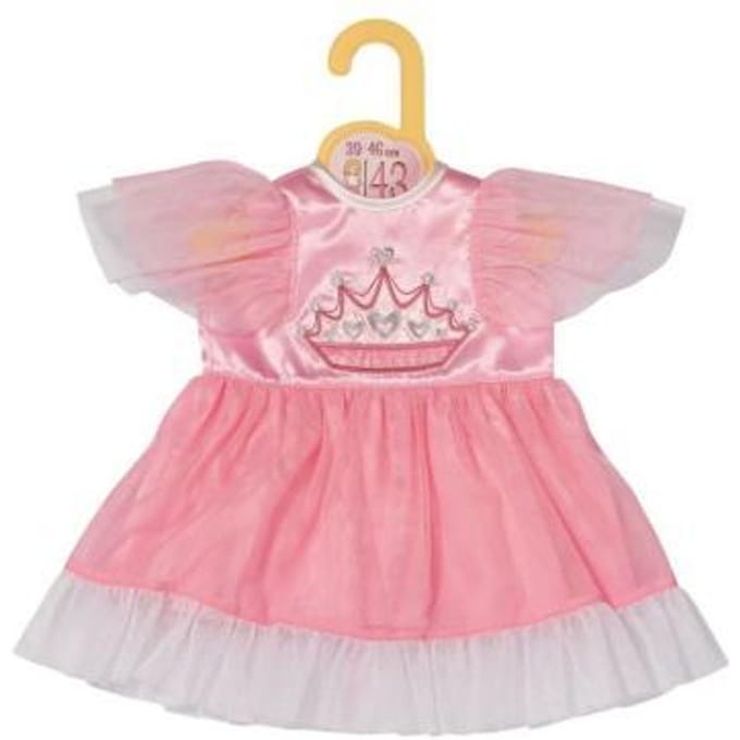 Zapf Creation Dolly Moda Prinses kleedje 39-46cm Poppenkleding