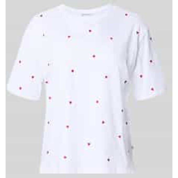 Boxy fit T-shirt van puur katoen
