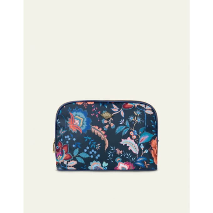 Oilily Chiara - Make-up tas - Dames - Met Spiegeltje - Waterdicht - Blauw - One size