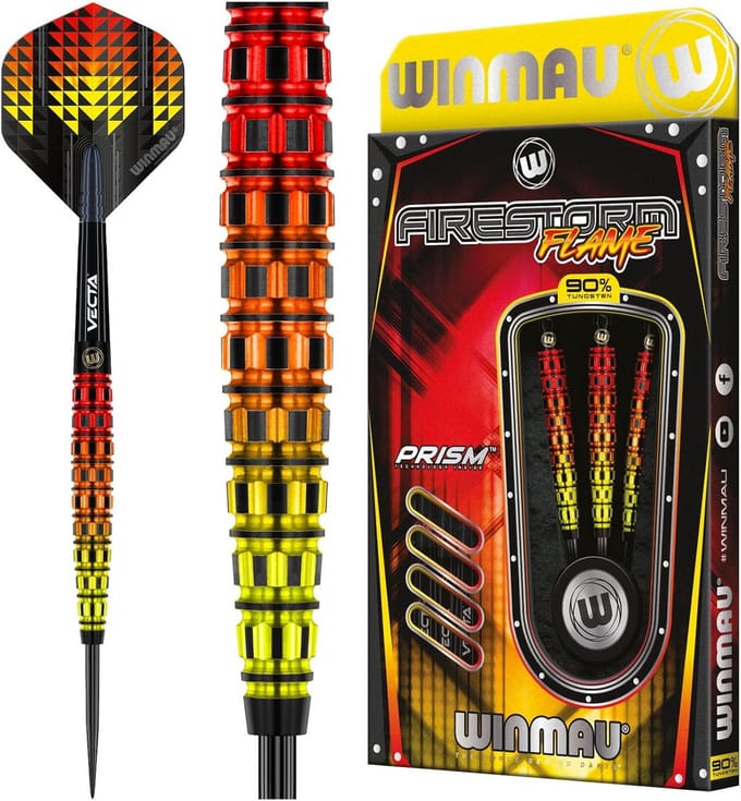 Dartpijlen Set - Stalen Darts - Precisie Werpen - 90% Tungsten - 25 Gram - Zilver