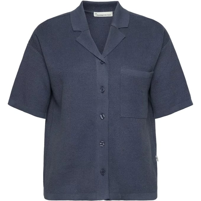 Vrouwenblouse KnowledgeCotton Apparel Gots Vegan