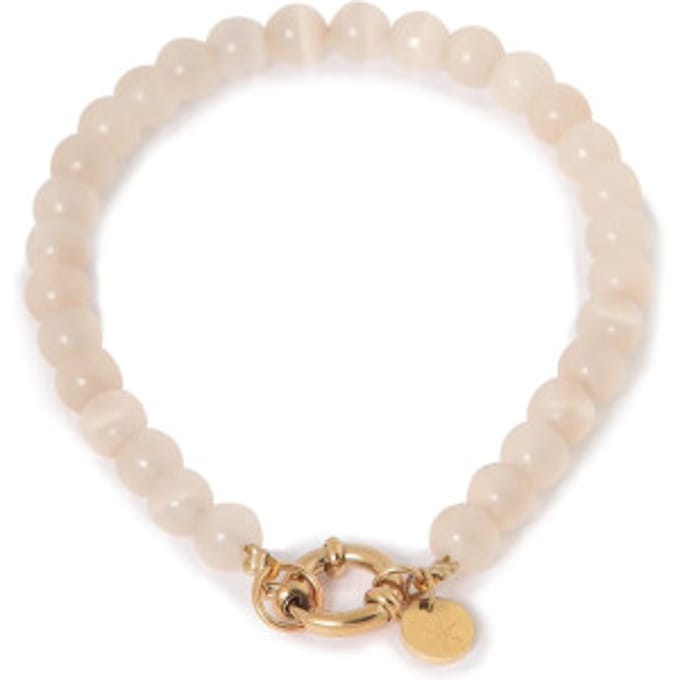 Label Kiki Beige cat eye bracelet