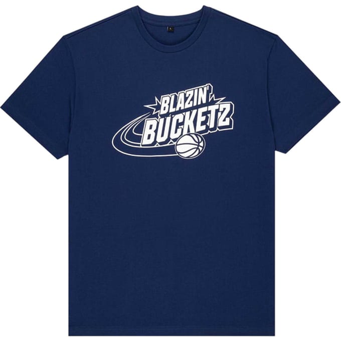 Bucketz Blazin Bucketz T-shirt Blauw