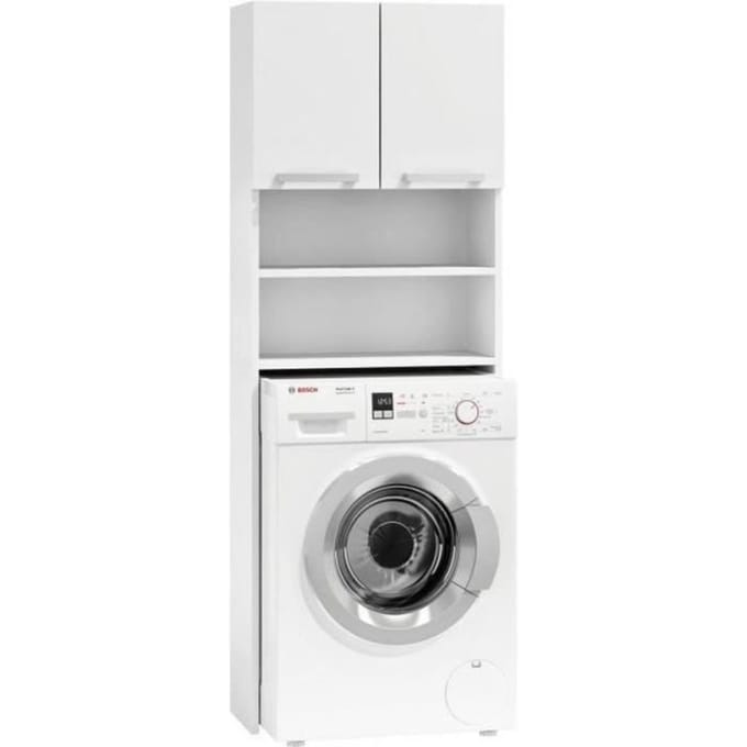 Kastmachine à laver - 4 etagères &; 2 porties - wit wit