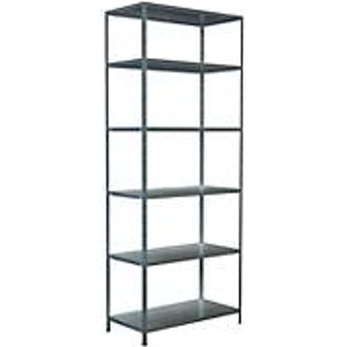 Legbordstelling in modulair systeem, Basisstelling, 1000 x 500 x 2500 mm, gegalvaniseerd