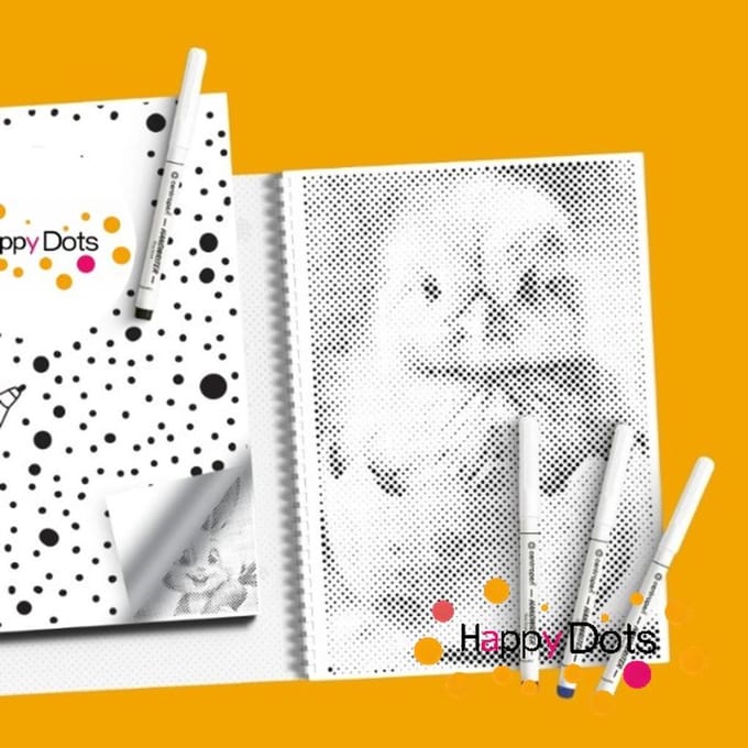 HappyDots DOT Painting Kleurboek Pasen/Lente