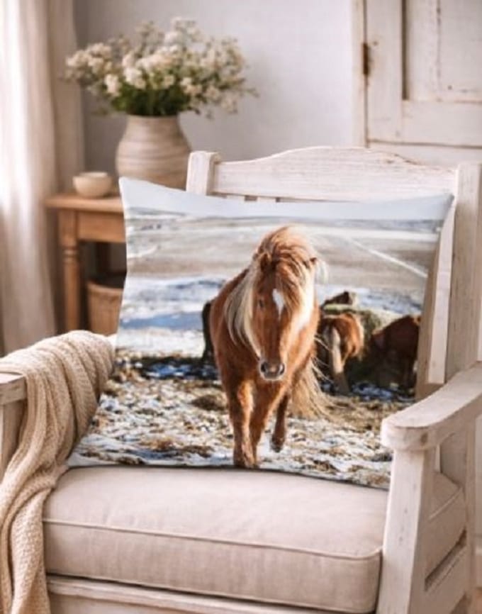 Equine Elegance Collection Kussenhoes - 45x45 cm