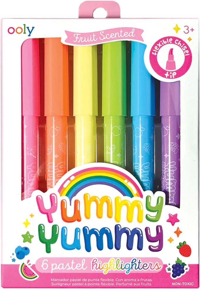 Ooly - Yummy Yummy - Geurende highlighters - 6 Stuks