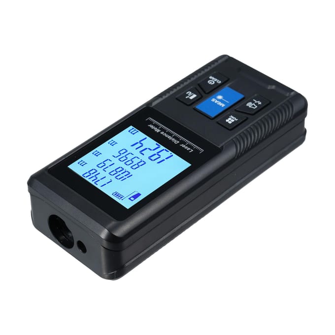 Digitale Laser Afstandsmeter Slimme Laser Afstandsmeter met Enkel Continue Volumes Oppervlakte Pythagoras X120