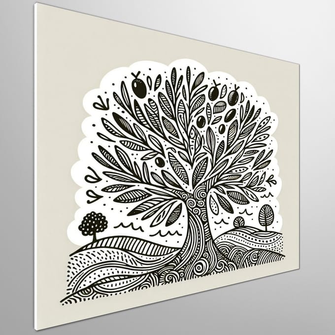 Kunstprint | Wanddecoratie | Forex | 75 × 75 cm