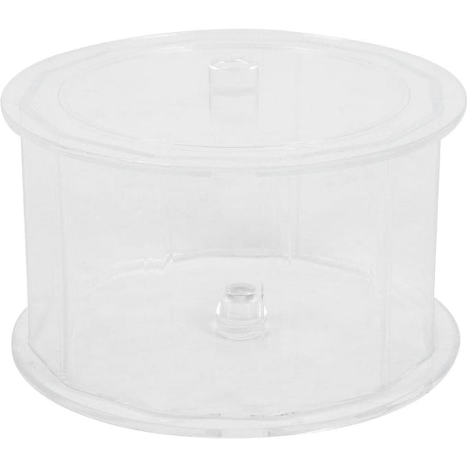 Professionele Juwelen Polijstvat Magnetische Juwelen Polijstmachine Vat Accessoire white
