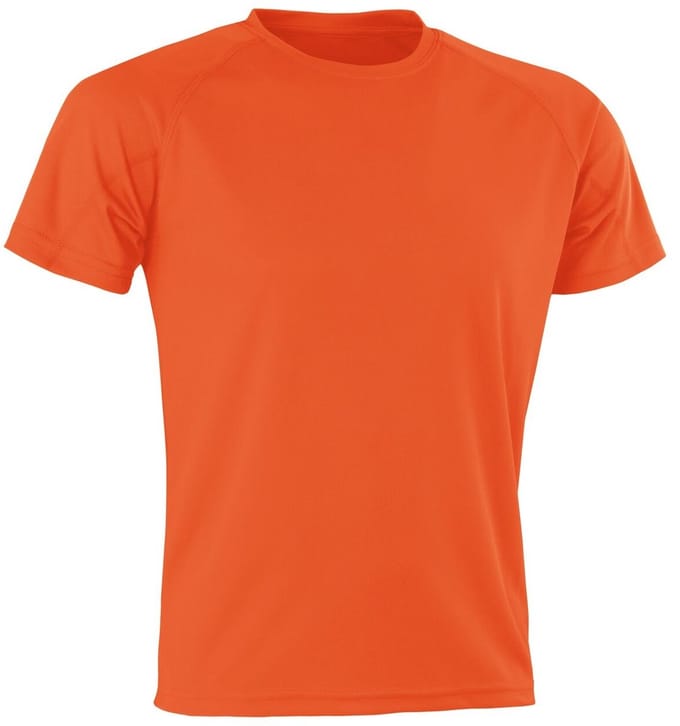 Spiro Heren Aircool T-Shirt (Oranje)