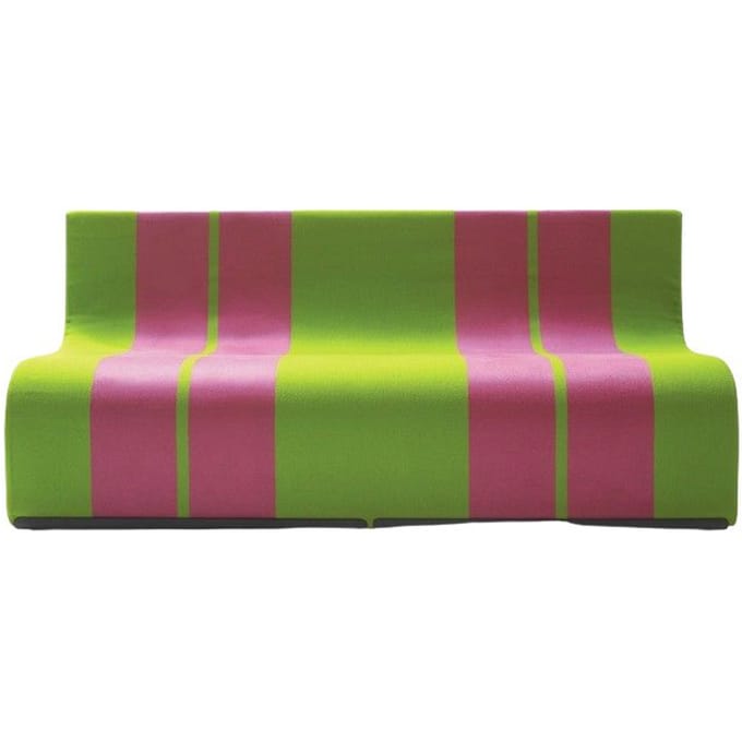 Poltronova Sofa Sofo 2 - green/pink