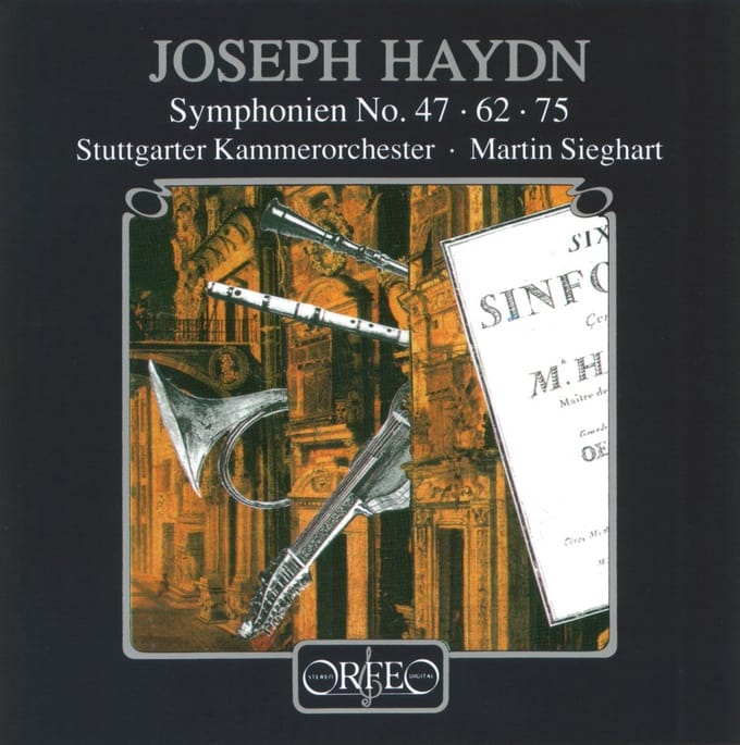 Stuttgarter Kammerorchester - Haydn: Symphonien Hob. I47,62,75 (CD)