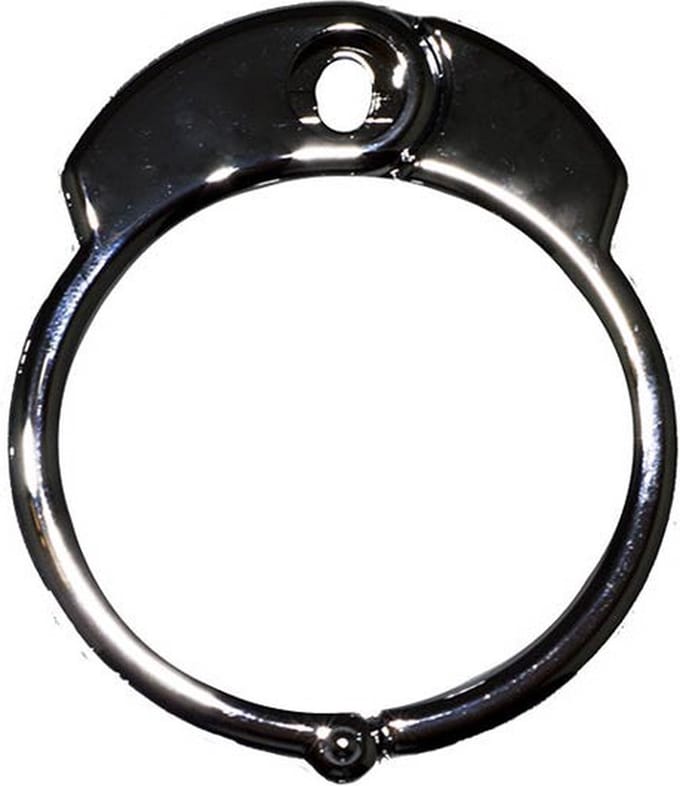 The Vice - Kuisheidskooi - Extra Ring Maat XXL - Chroom