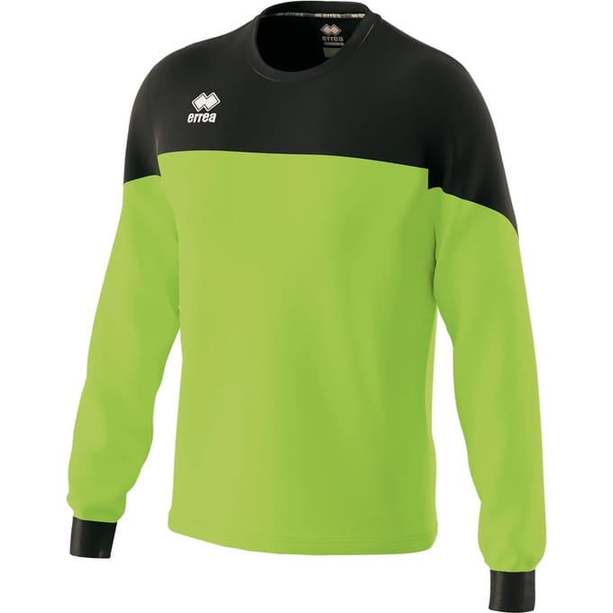 Errea Keepersshirt model Bahia - LimeGroen/Zwart - Maat M