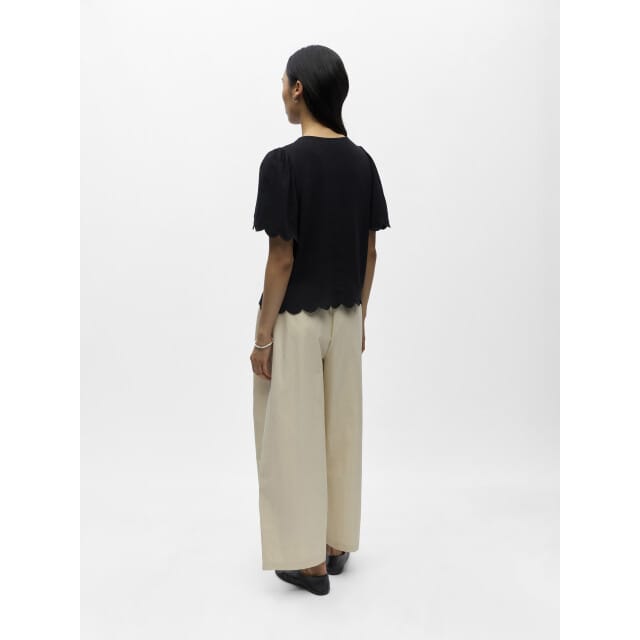 Object Objsanne 2/4 lo v-neck top noos