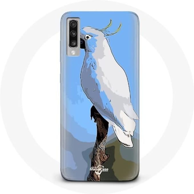 Coque - Samsung - Galaxy A70 - Souple - Blanc - Protection smartphone blanc
