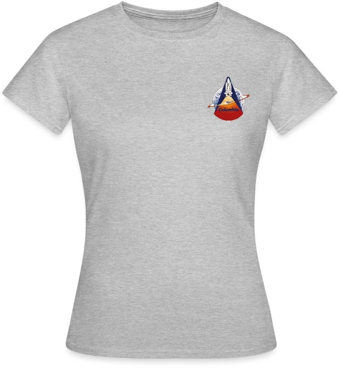 NASA Space Shuttle Columbia T-Shirt Dames