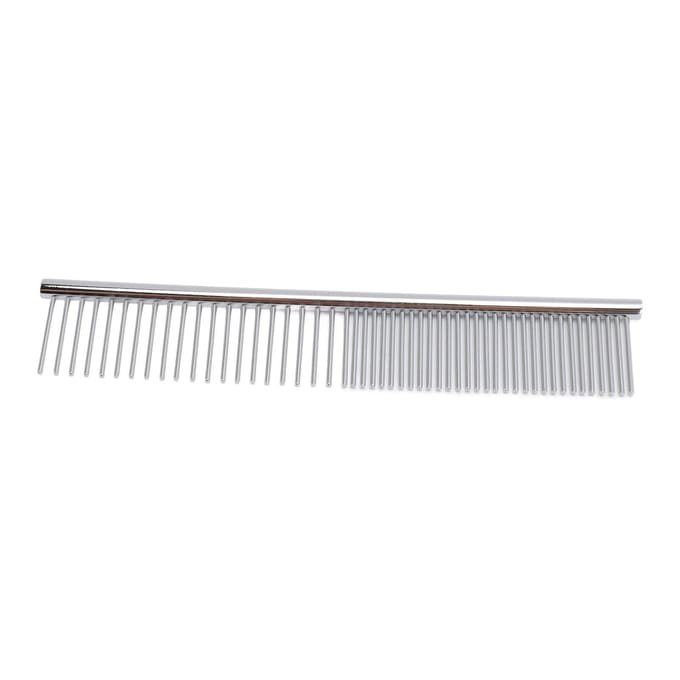 Macramé Franjekam Roestvrij Staal Macramé Borstel Ergonomisch Efficiënt Verwijderen Knopen Kam voor Wand white