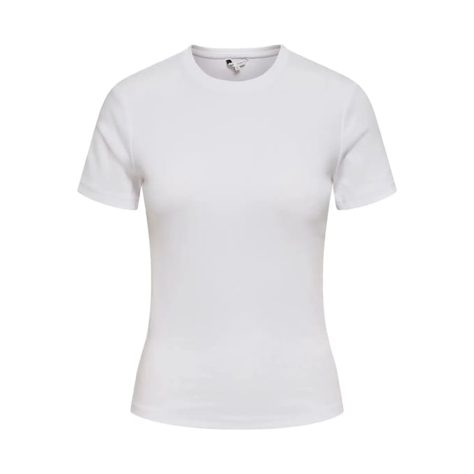 Slim fit t-shirt van katoenmix model 'RILEY'
