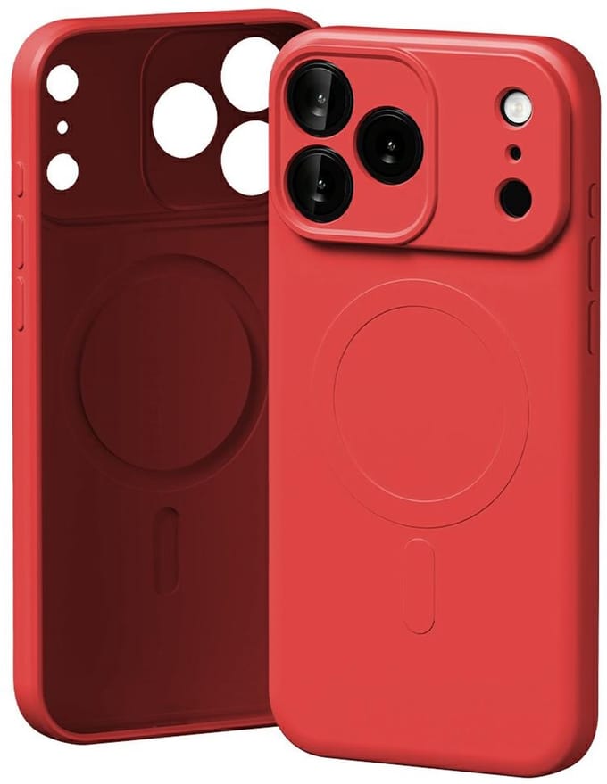 Mercury Semi-Silicone Magsave Hoesje Voor Iphone 17 Pro Max Magnetisch