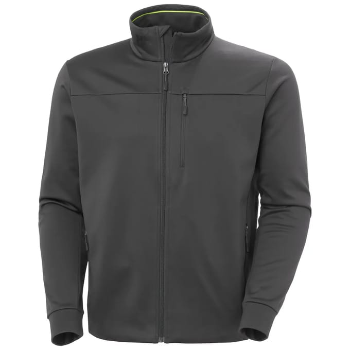 Helly Hansen Crew Fleece Met Volledige Rits Grijs S Man