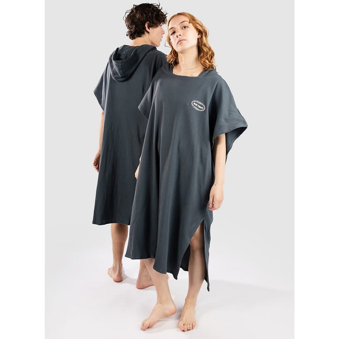 Blue Tomato Waffle Surf Poncho blauw