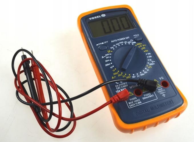 VOREL Multimeter digitaal universeel