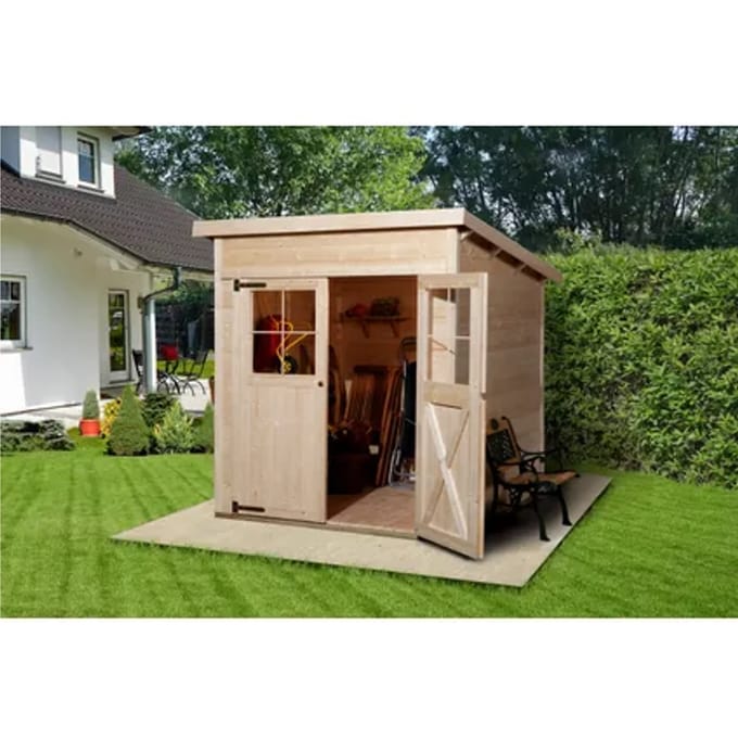 Weka Tuinhuis 325 - Onbehandeld - 194x198cm