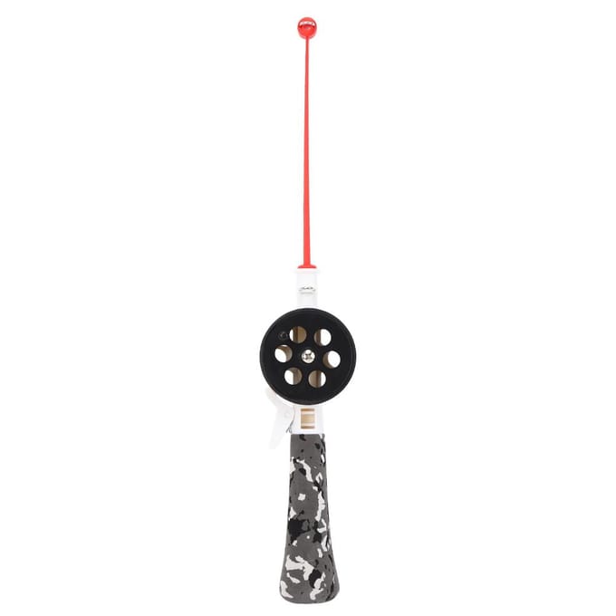 34cm Duurzame Draagbare Geïntegreerde Buiten Kinderen Winter Ijshengel met Molen Accessoires black